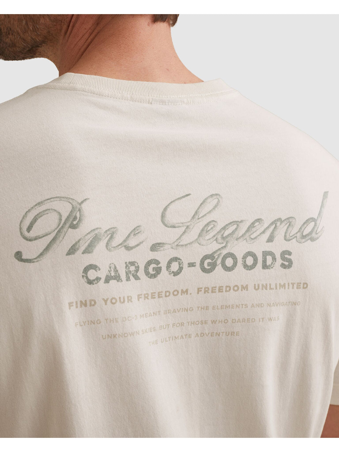 Short sleeve r-neck heavy open end, Egret 7001 Bild 6