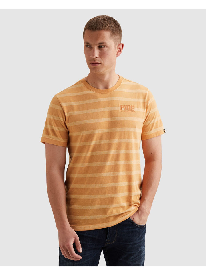 Short sleeve r-neck new stripe, Gold Earth 2015 Bild 3