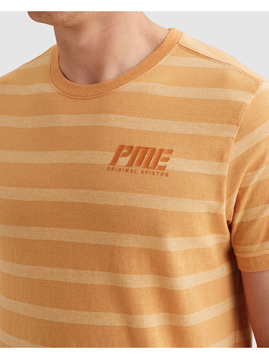 Short sleeve r-neck new stripe, Gold Earth 2015 Bild 4
