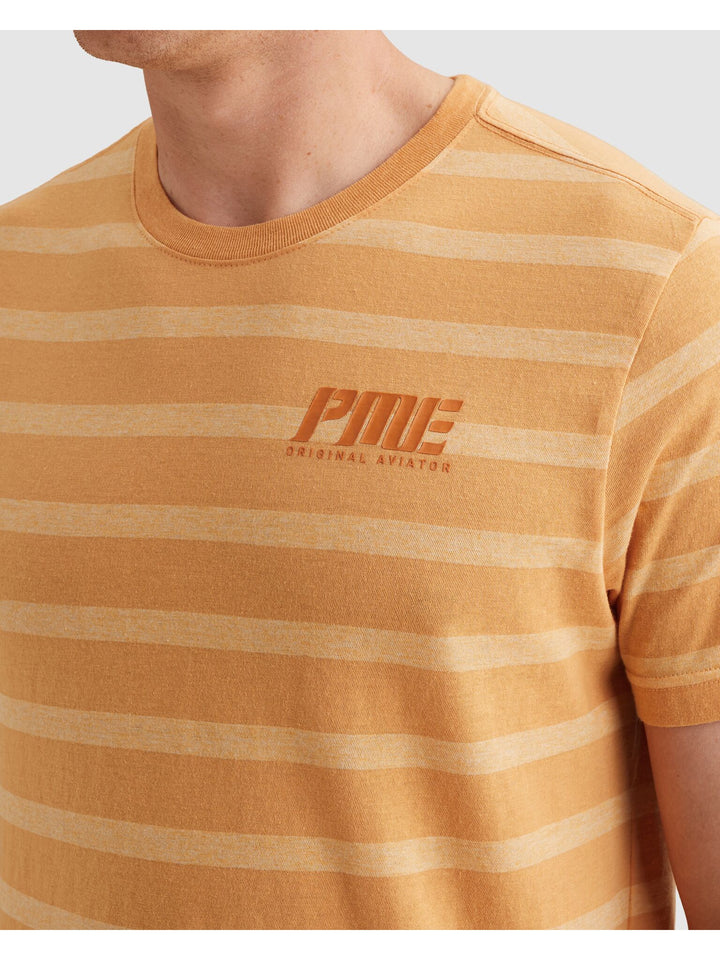 Short sleeve r-neck new stripe, Gold Earth 2015 Bild 4