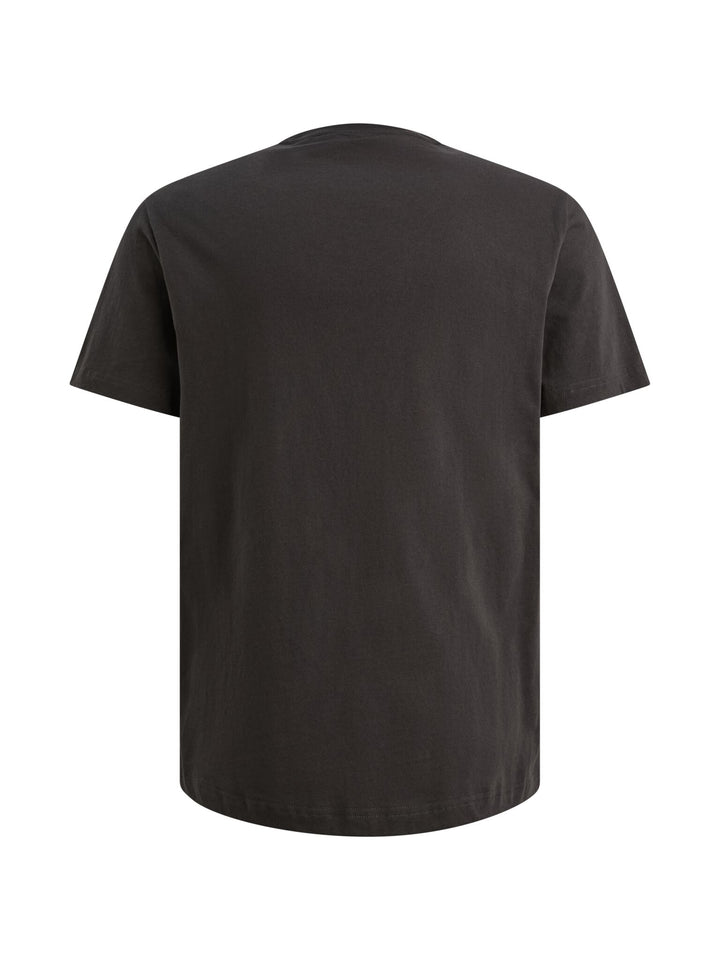 Short sleeve r-neck open end jerse, Obsidian 9140 Bild 2
