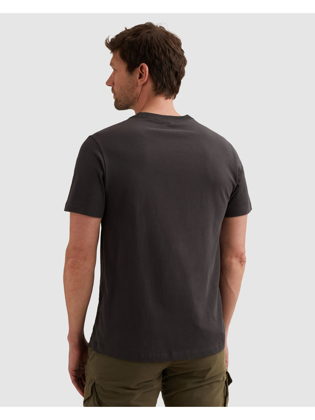 Short sleeve r-neck open end jerse, Obsidian 9140 Bild 5