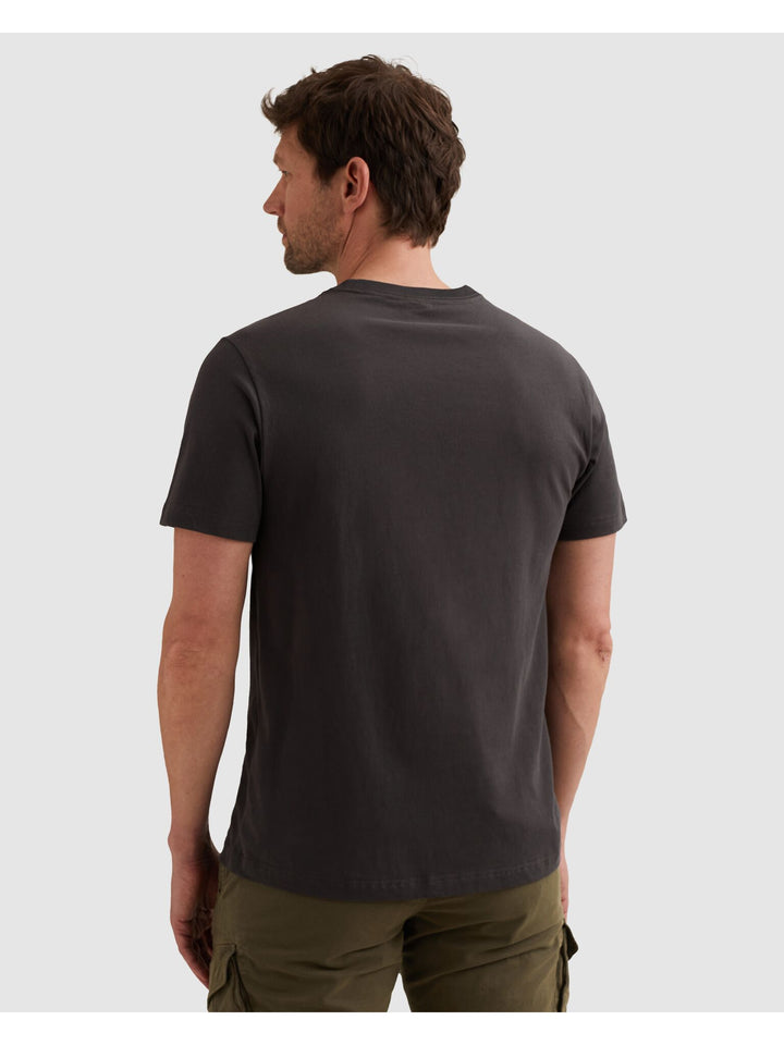 Short sleeve r-neck open end jerse, Obsidian 9140 Bild 5