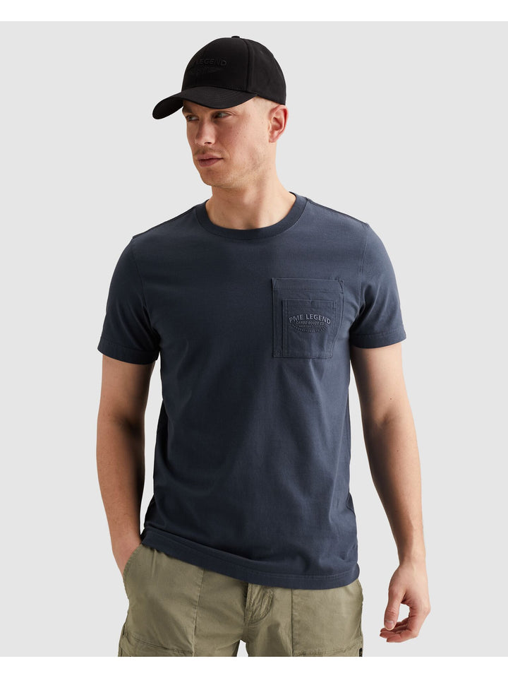Short sleeve r-neck play heavy jer, Sargasso Sea 5332 Bild 3