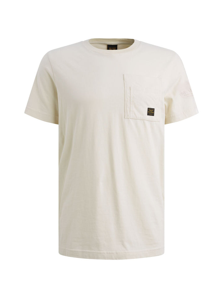 Short sleeve r-neck play heavy jer, Bone White 7013 Bild 1