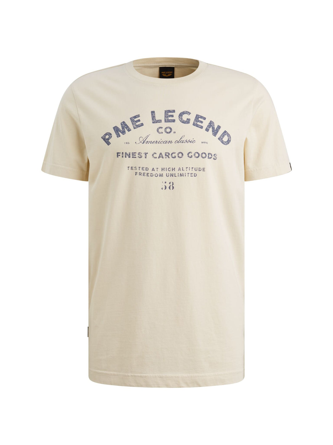 Short sleeve r-neck play single je, Bone White 7013 Bild 1