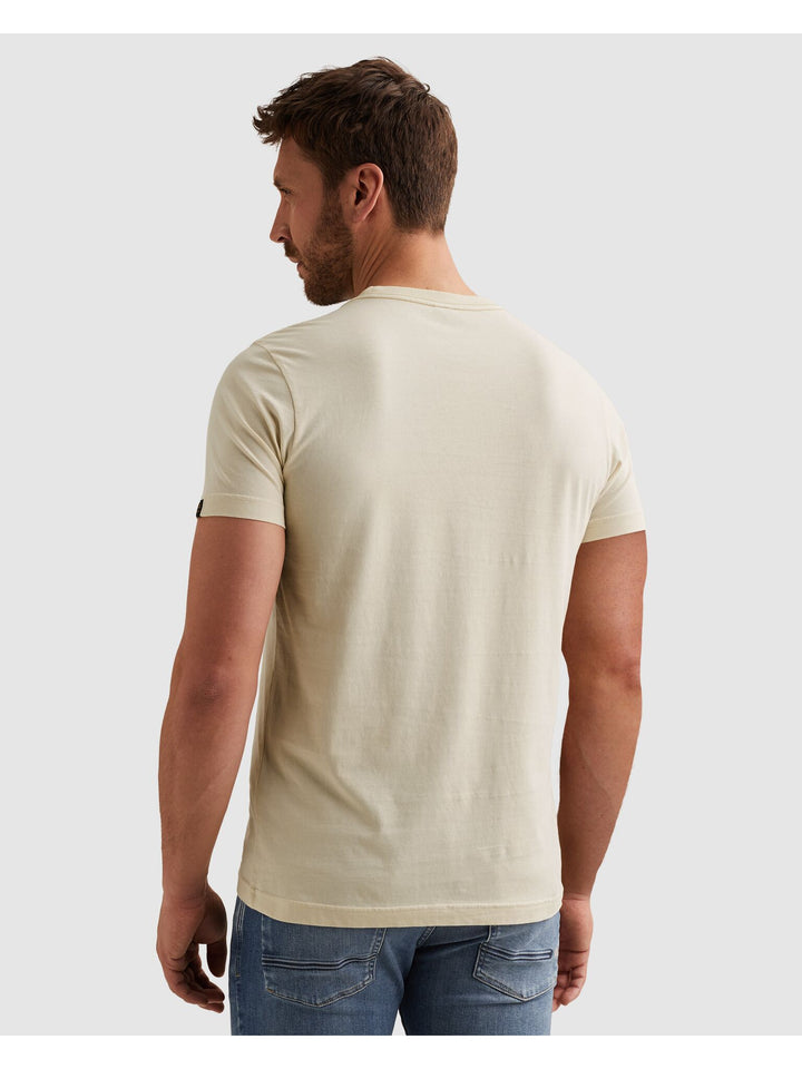 Short sleeve r-neck play single je, Bone White 7013 Bild 4