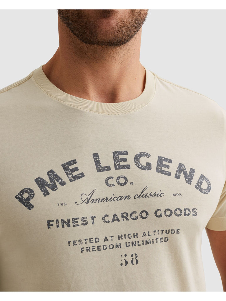 Short sleeve r-neck play single je, Bone White 7013 Bild 5