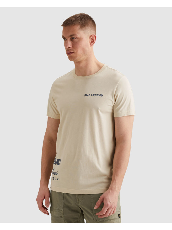 Short sleeve r-neck play single je, Bone White 7013 Bild 3