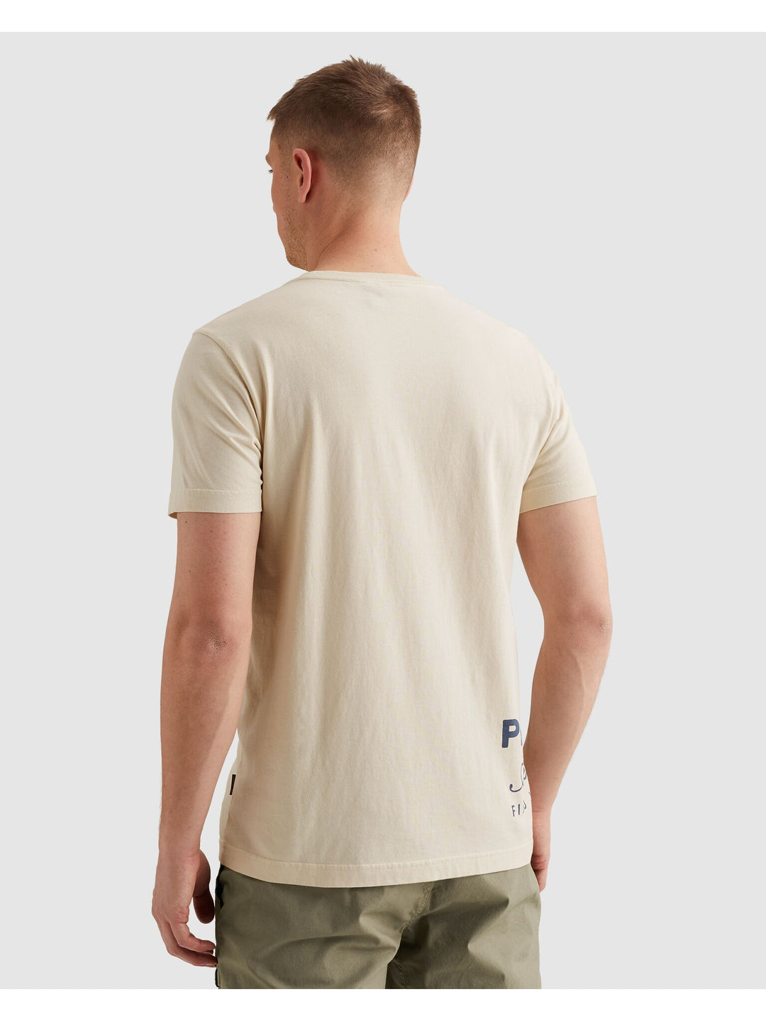 Short sleeve r-neck play single je, Bone White 7013 Bild 5