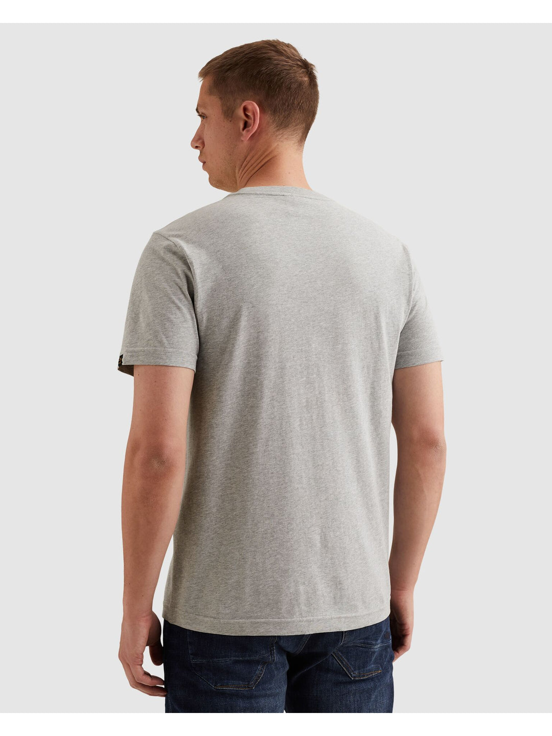 Short sleeve r-neck play single je, Mid Grey Melee 940 Bild 4