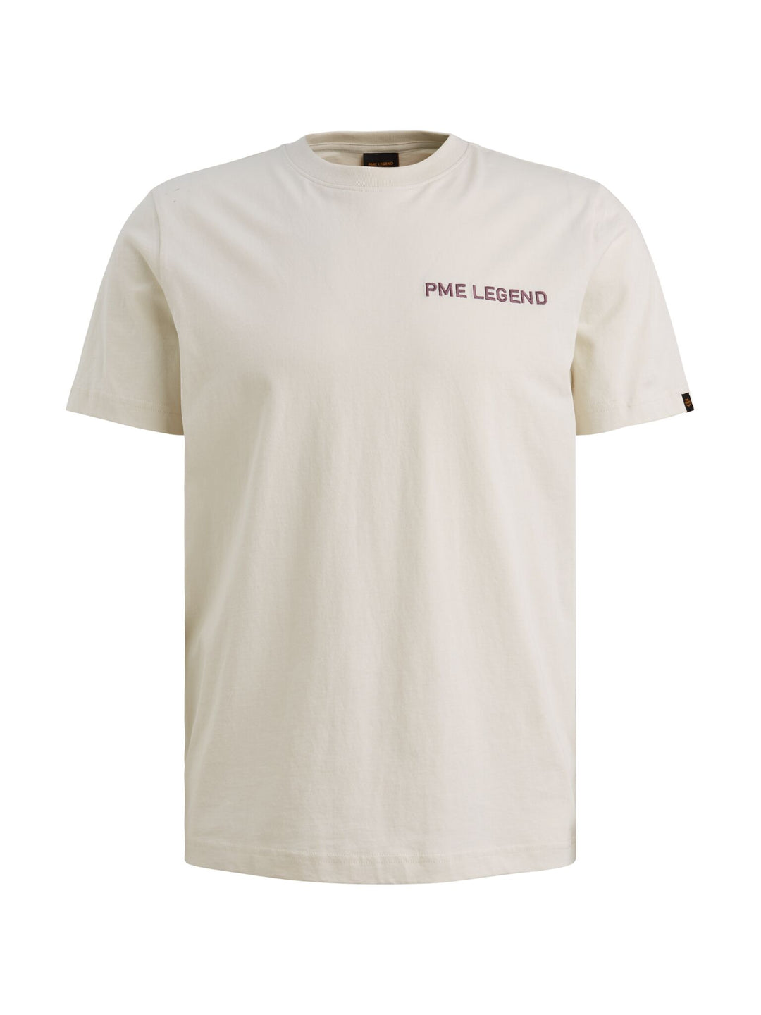 Short sleeve r-neck single jersey, Bone White 7013 Bild 1