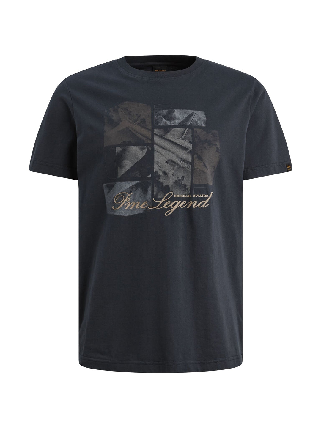 Short sleeve r-neck single jersey, Carbon 5282 Bild 1