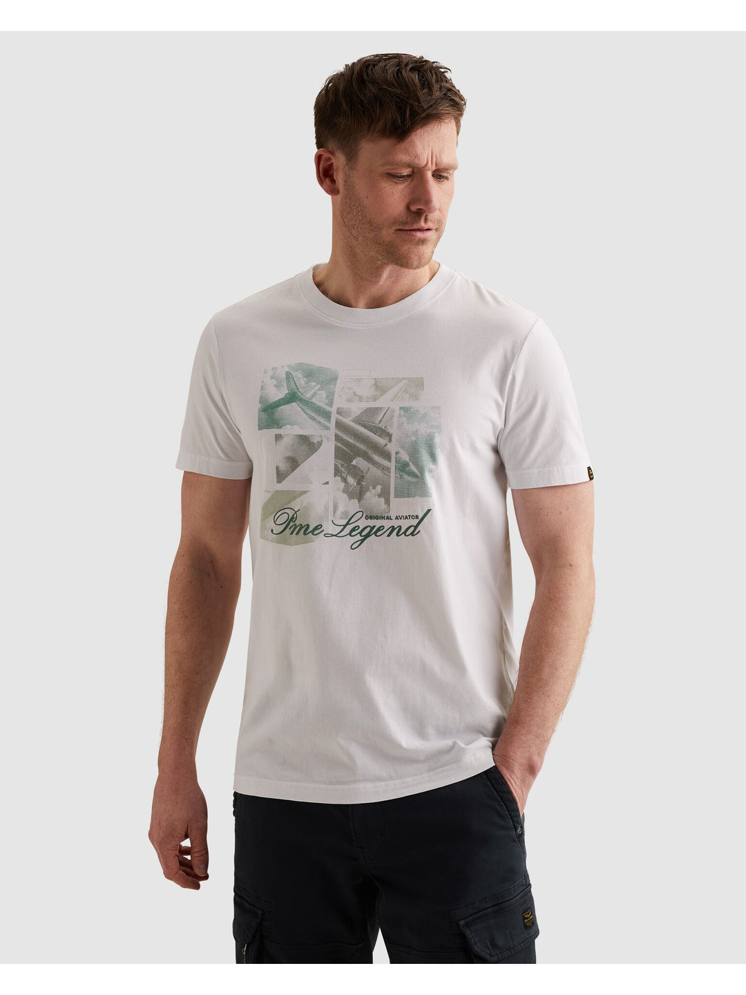 Short sleeve r-neck single jersey, Bright White 7003 Bild 3