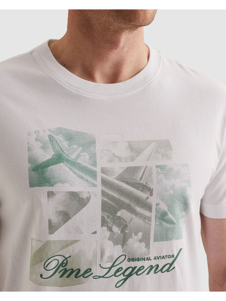 Short sleeve r-neck single jersey, Bright White 7003 Bild 5