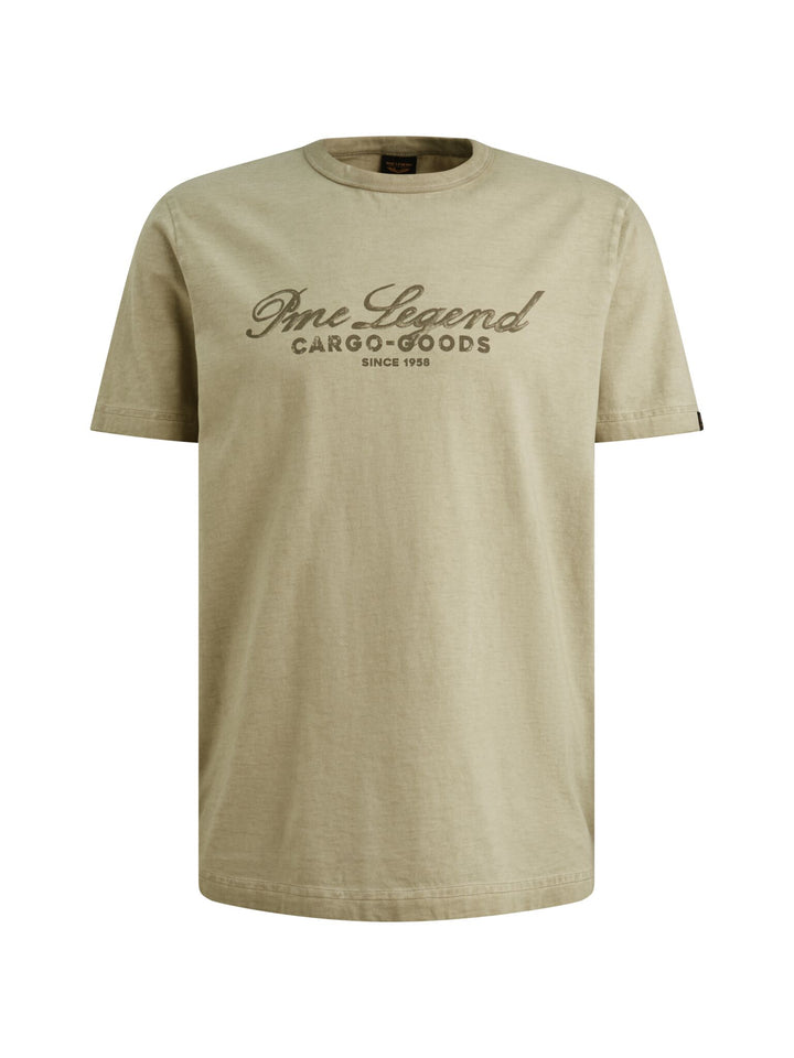 Short sleeve r-neck single jersey, Spray Green 6001 Bild 1