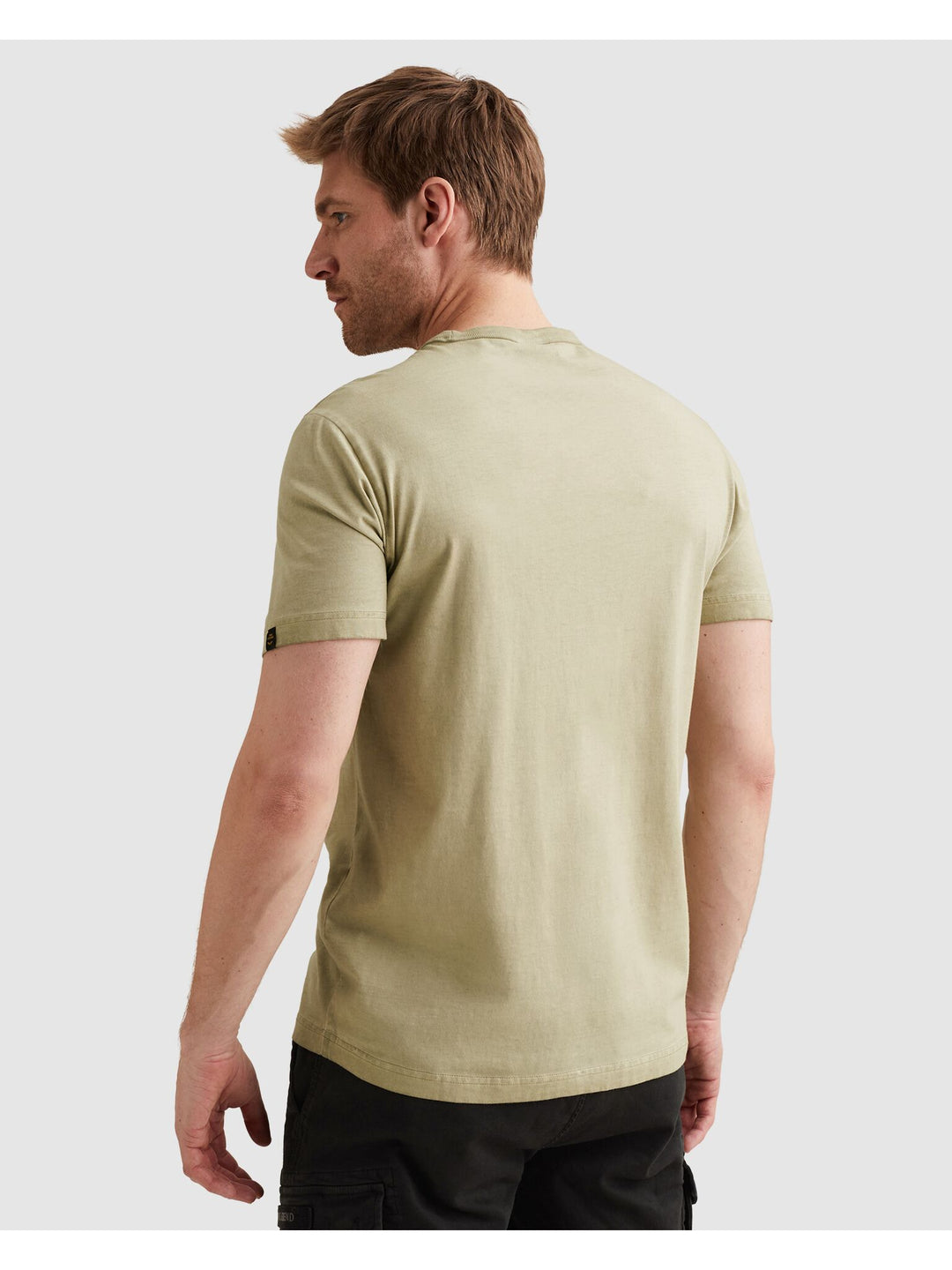 Short sleeve r-neck single jersey, Spray Green 6001 Bild 4