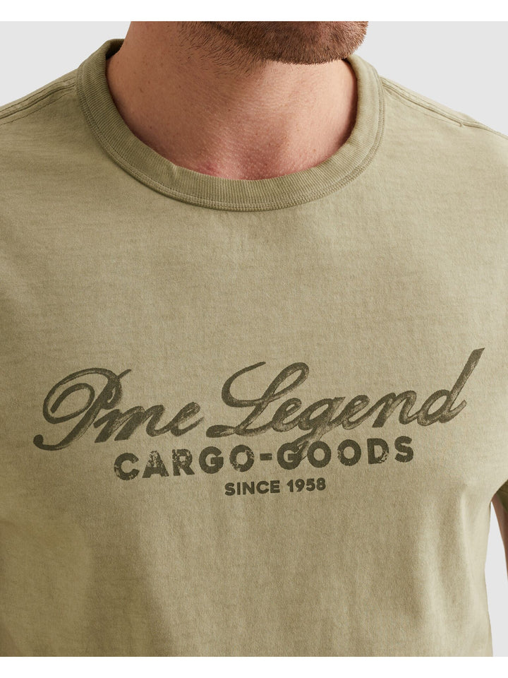 Short sleeve r-neck single jersey, Spray Green 6001 Bild 5