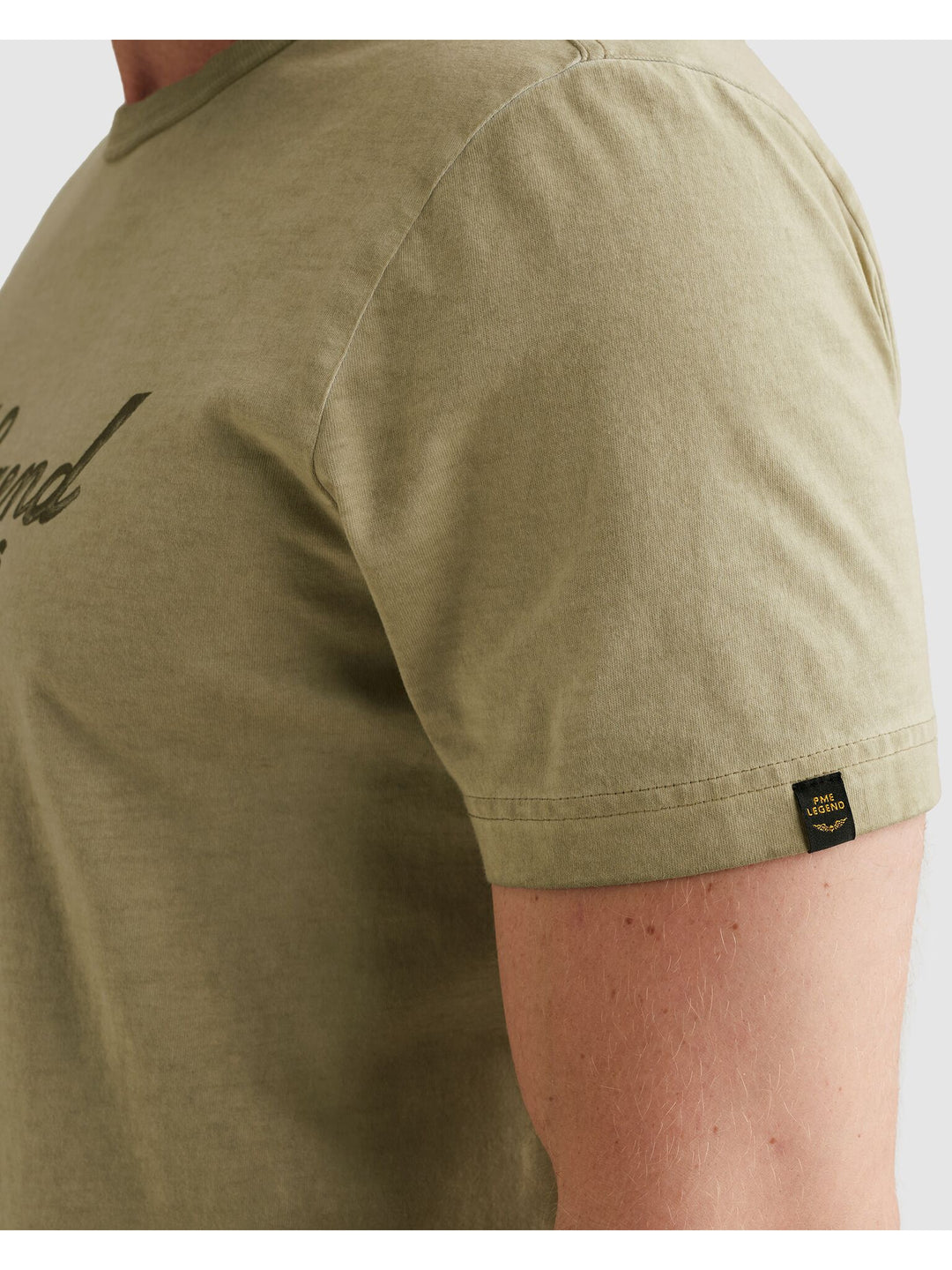 Short sleeve r-neck single jersey, Spray Green 6001 Bild 6