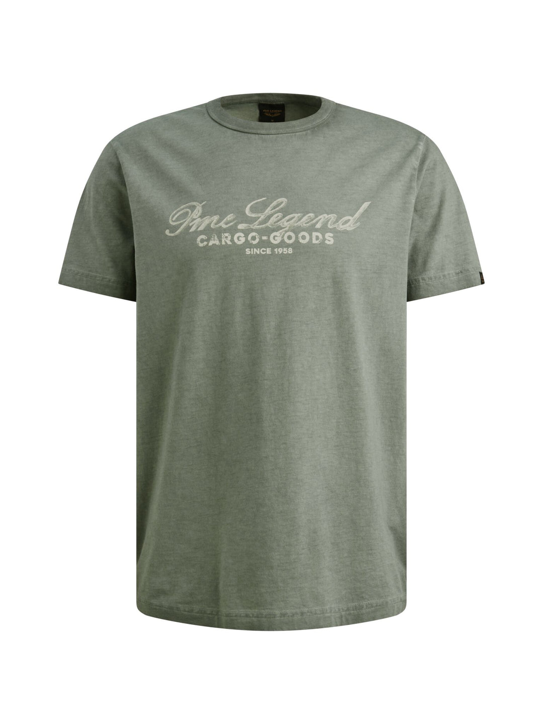 Short sleeve r-neck single jersey, Iceberg Green 6123 Bild 1