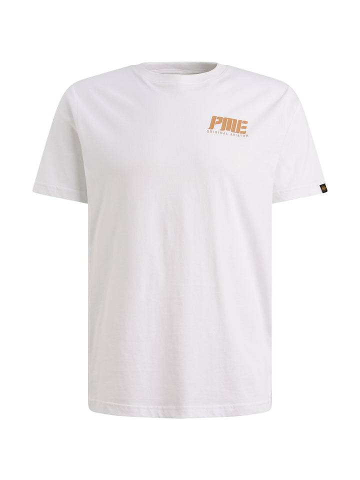 Short sleeve r-neck single jersey, Bright White 7003 Bild 1