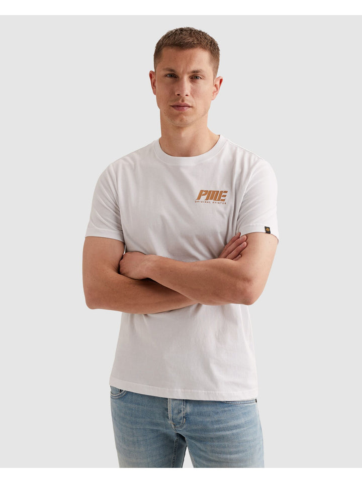 Short sleeve r-neck single jersey, Bright White 7003 Bild 4