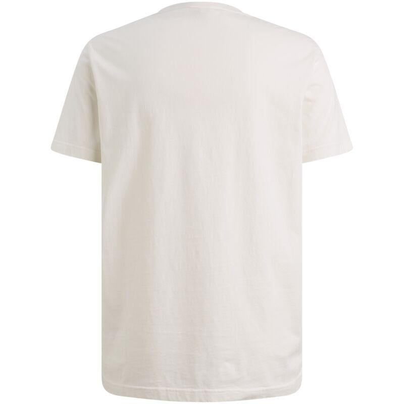 Short sleeve r-neck single jersey, Egret 7001 Bild 2