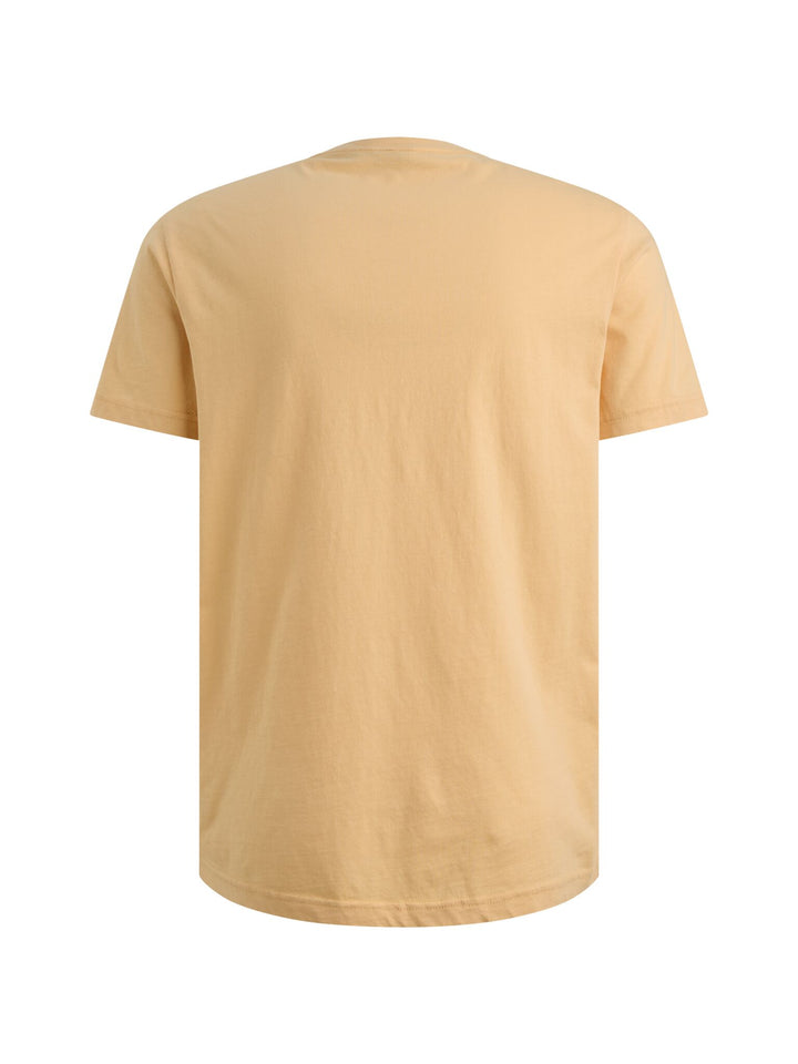 Short sleeve r-neck single jersey, Apricot Cream 7137 Bild 2