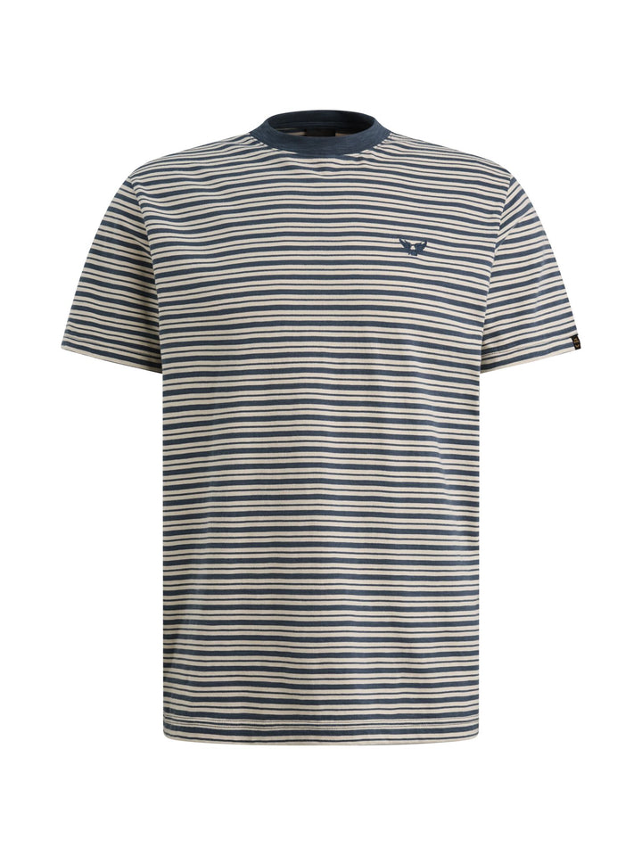 Short sleeve r-neck yd stripe jers, Sargasso Sea 5332 Bild 1