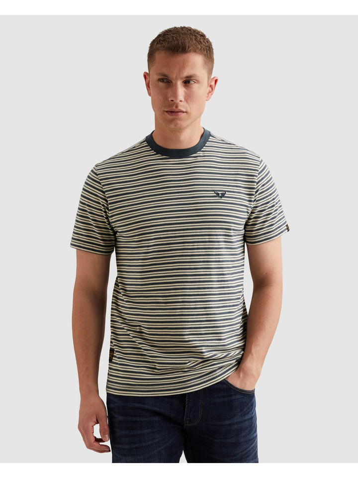 Short sleeve r-neck yd stripe jers, Sargasso Sea 5332 Bild 3