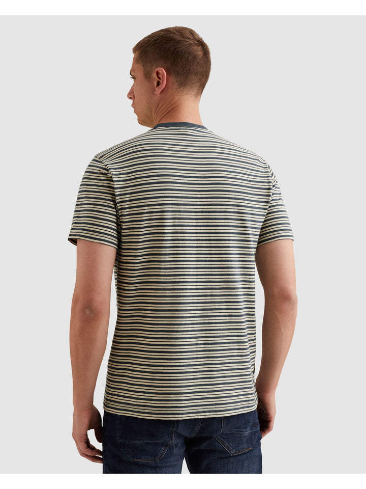 Short sleeve r-neck yd stripe jers, Sargasso Sea 5332 Bild 4
