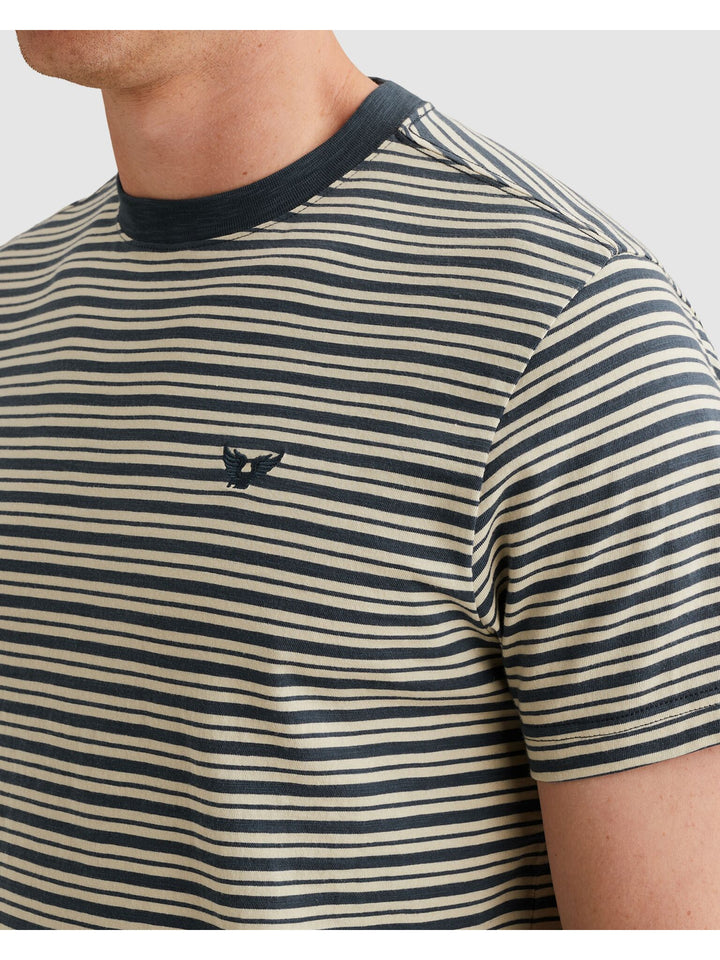 Short sleeve r-neck yd stripe jers, Sargasso Sea 5332 Bild 5