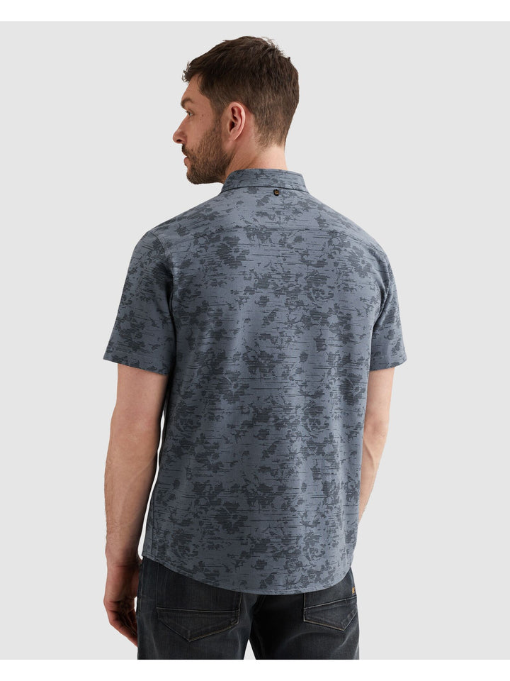 Short Sleeve Shirt Aop On Jersey P, Bijou Blue 5052 Bild 5