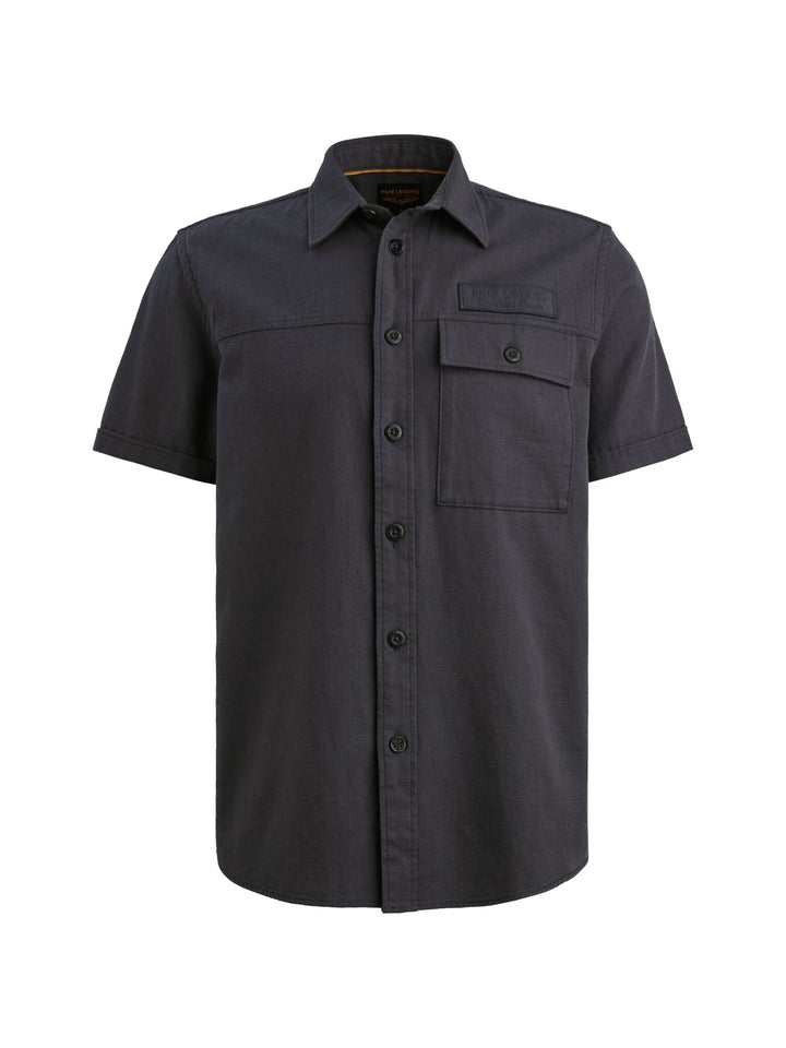 Short Sleeve Shirt Ctn Slub, Graphite 5278 Bild 1