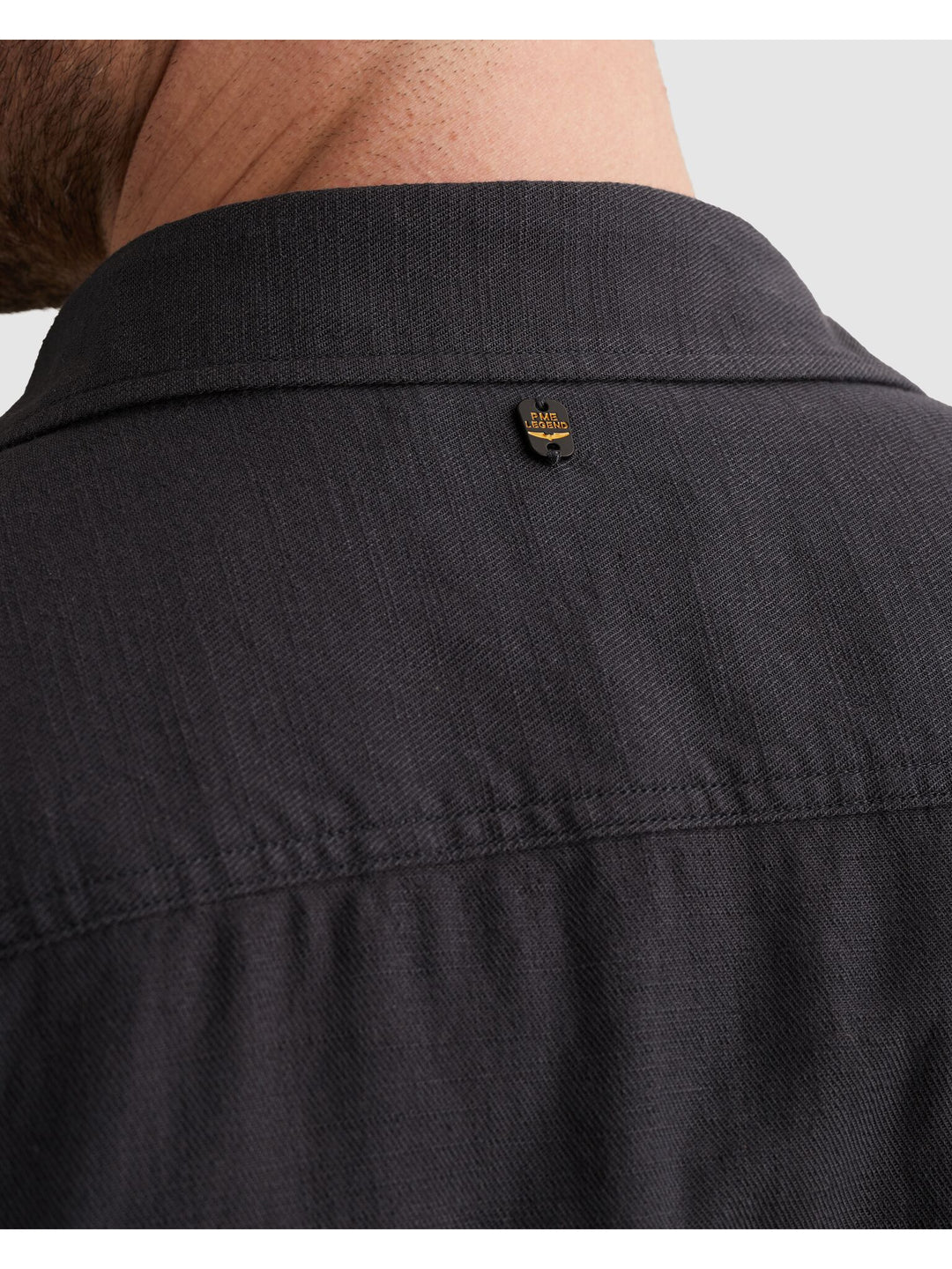Short Sleeve Shirt Ctn Slub, Graphite 5278 Bild 7