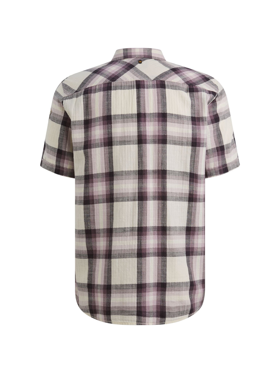 Short Sleeve Shirt Slub Herringbon, Moonscape 4323 Bild 2