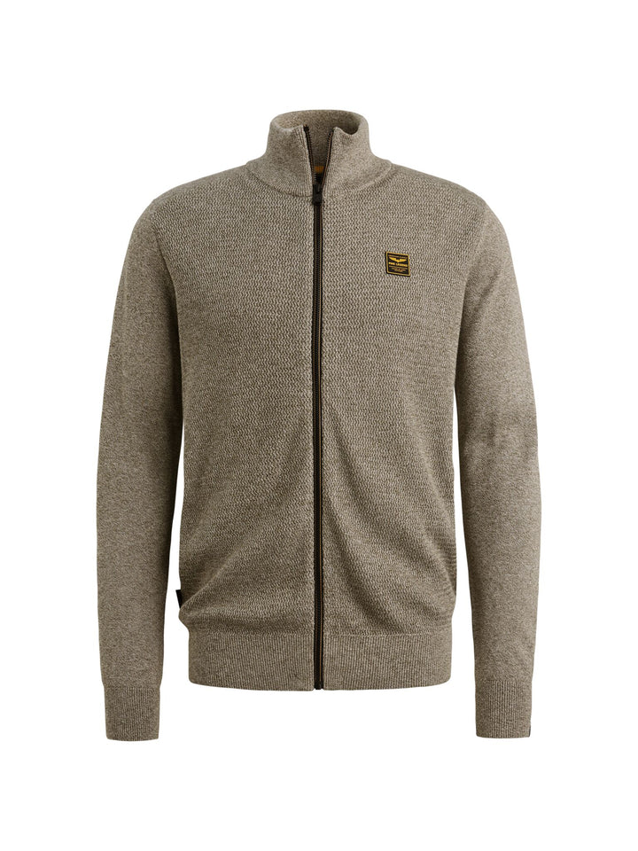 Zip jacket cotton modal, Ivy Green 6415 Bild 1