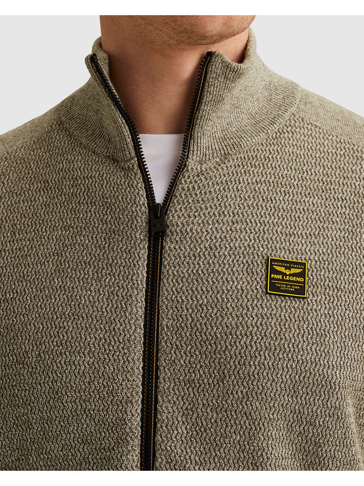 Zip jacket cotton modal, Ivy Green 6415 Bild 5