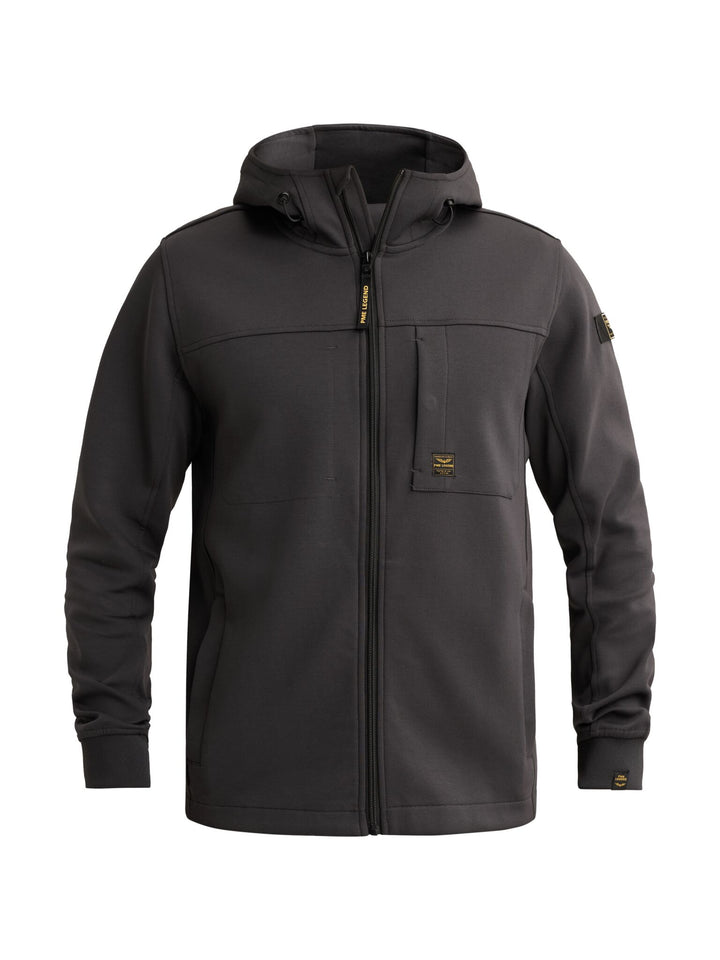 Zip jacket interlock, Obsidian 9140 Bild 1