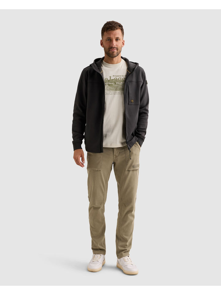 Zip jacket interlock, Obsidian 9140 Bild 5