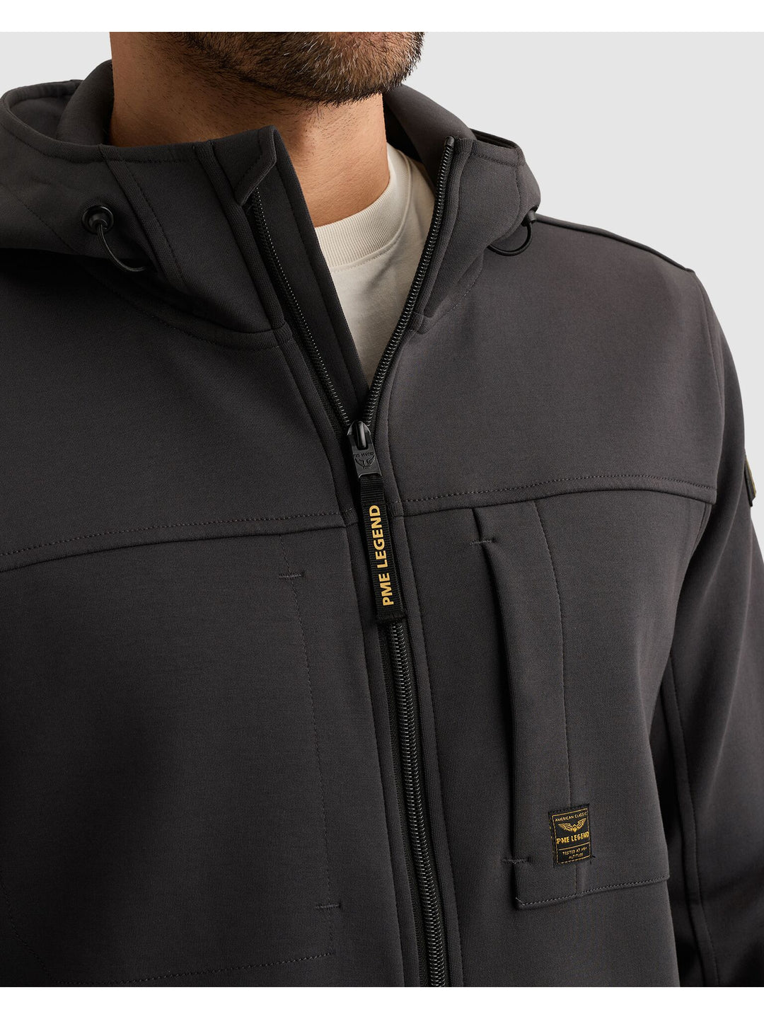 Zip jacket interlock, Obsidian 9140 Bild 7