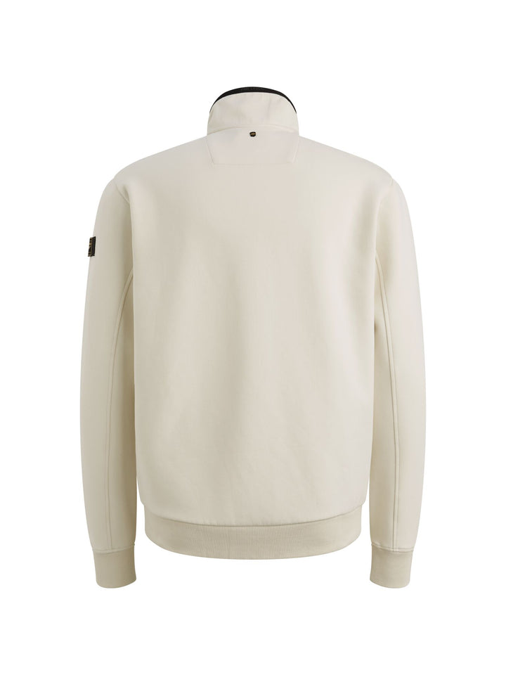 Zip jacket interlock sweat, Bone White 7013 Bild 2