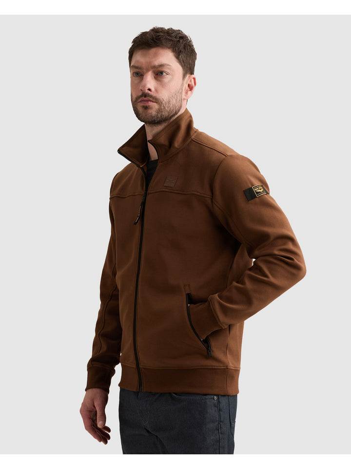 Zip jacket interlock sweat, Cappuccino 8168 Bild 6