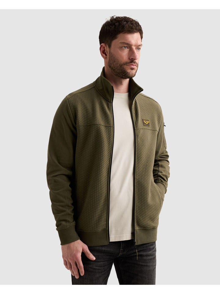Zip jacket jacquard interlock fren, Kalamata 6447 Bild 3