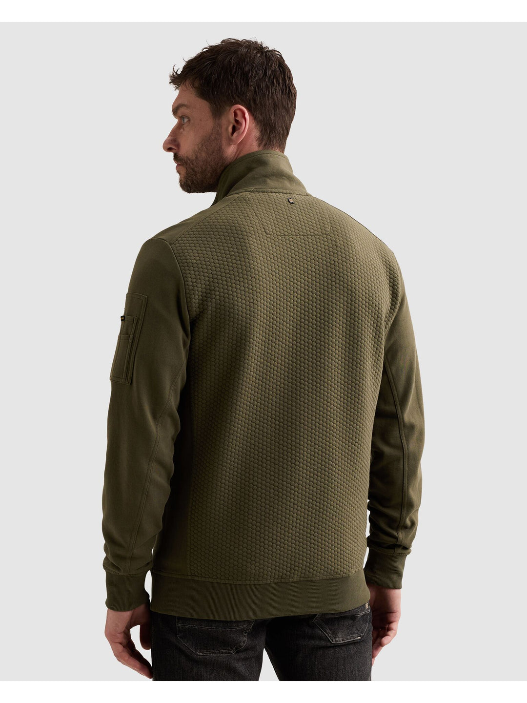 Zip jacket jacquard interlock fren, Kalamata 6447 Bild 4