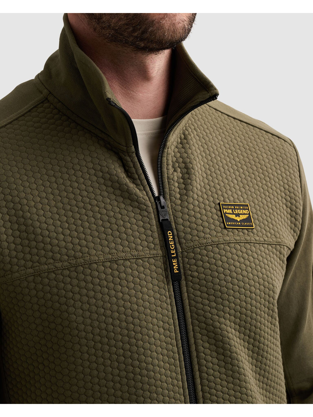 Zip jacket jacquard interlock fren, Kalamata 6447 Bild 7