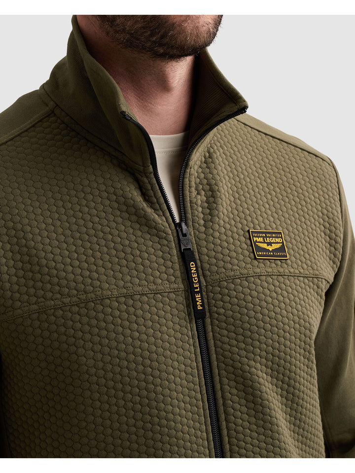 Zip jacket jacquard interlock fren, Kalamata 6447 Bild 7