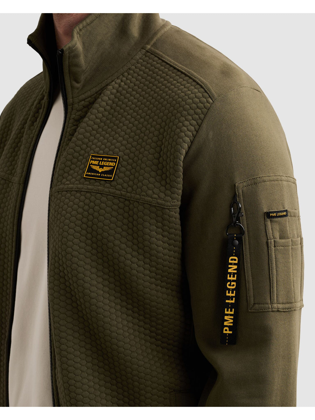 Zip jacket jacquard interlock fren, Kalamata 6447 Bild 8