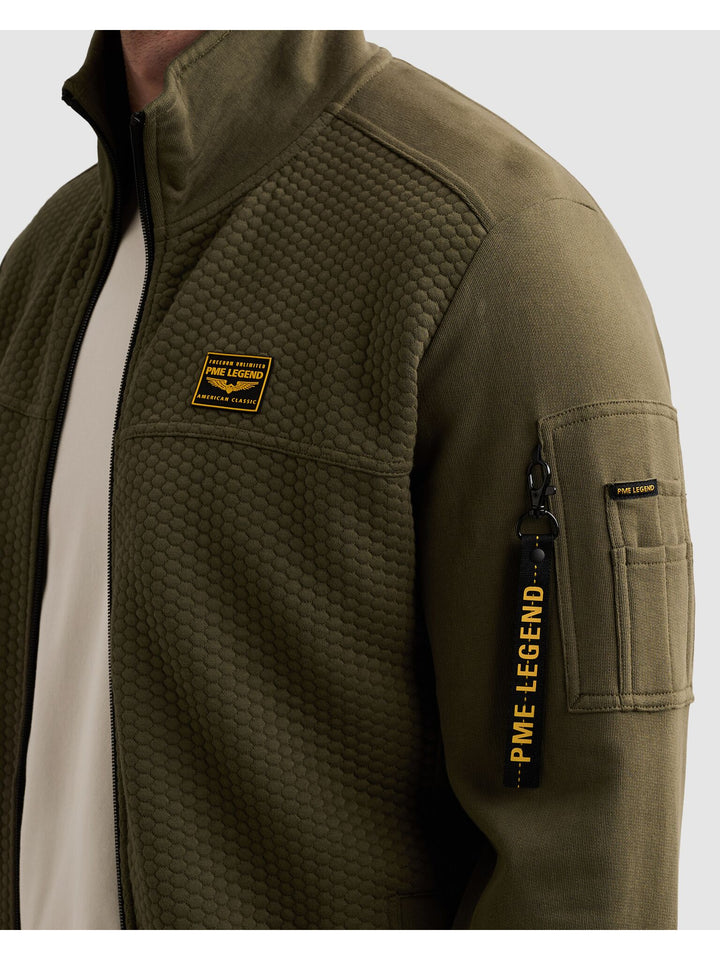 Zip jacket jacquard interlock fren, Kalamata 6447 Bild 8