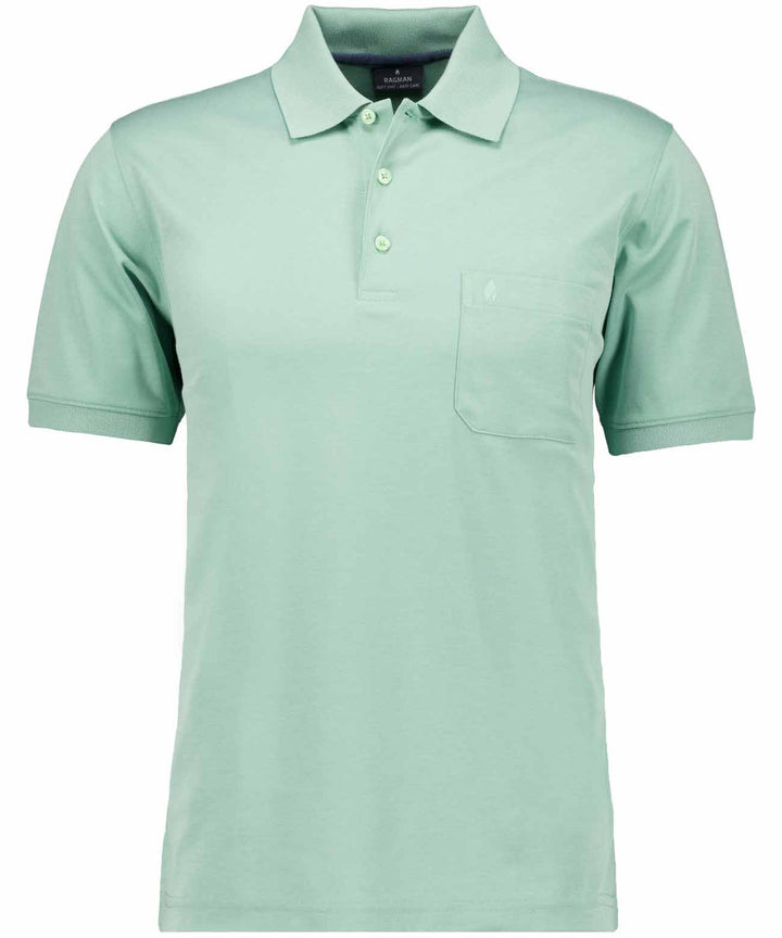 Polo button short sleeve, GRUN 388 Bild 1